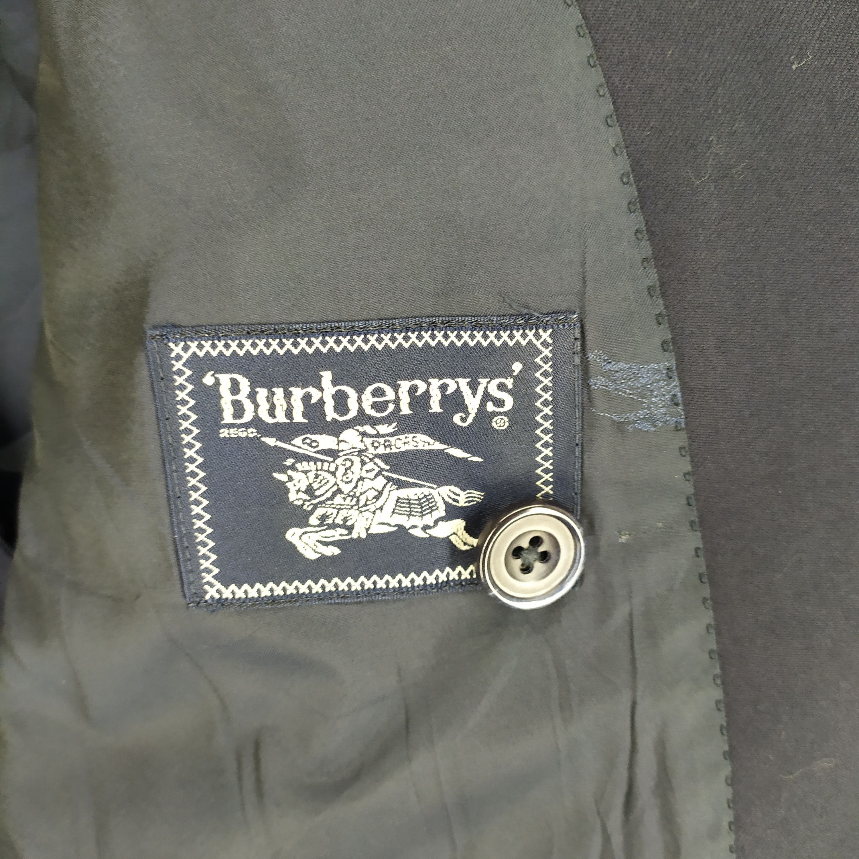 Burberry Vintage Burberrys Tasmania Wool Blazer #1077-44 Size 38R - 8 Thumbnail