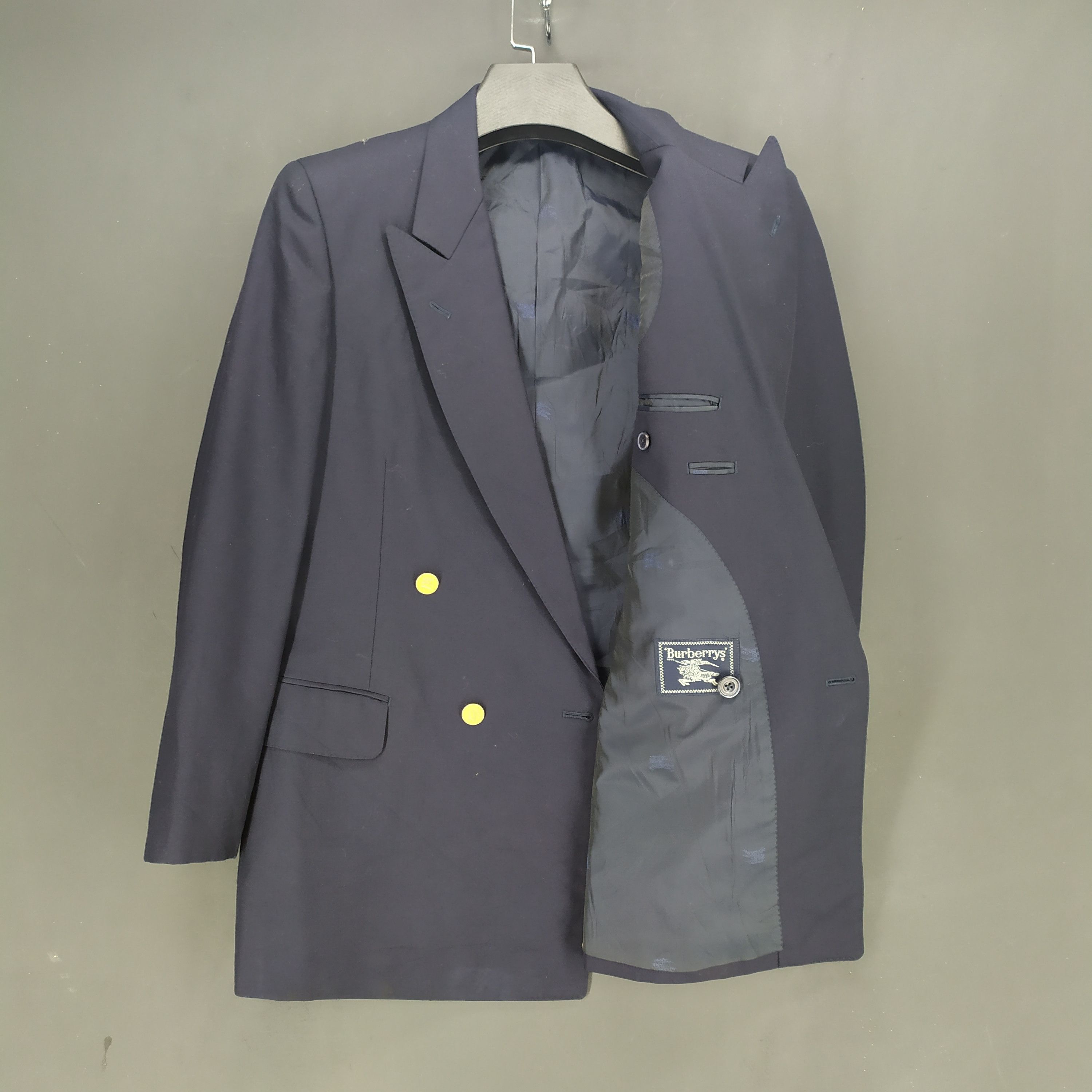 Burberry Vintage Burberrys Tasmania Wool Blazer #1077-44 Size 38R - 7 Thumbnail