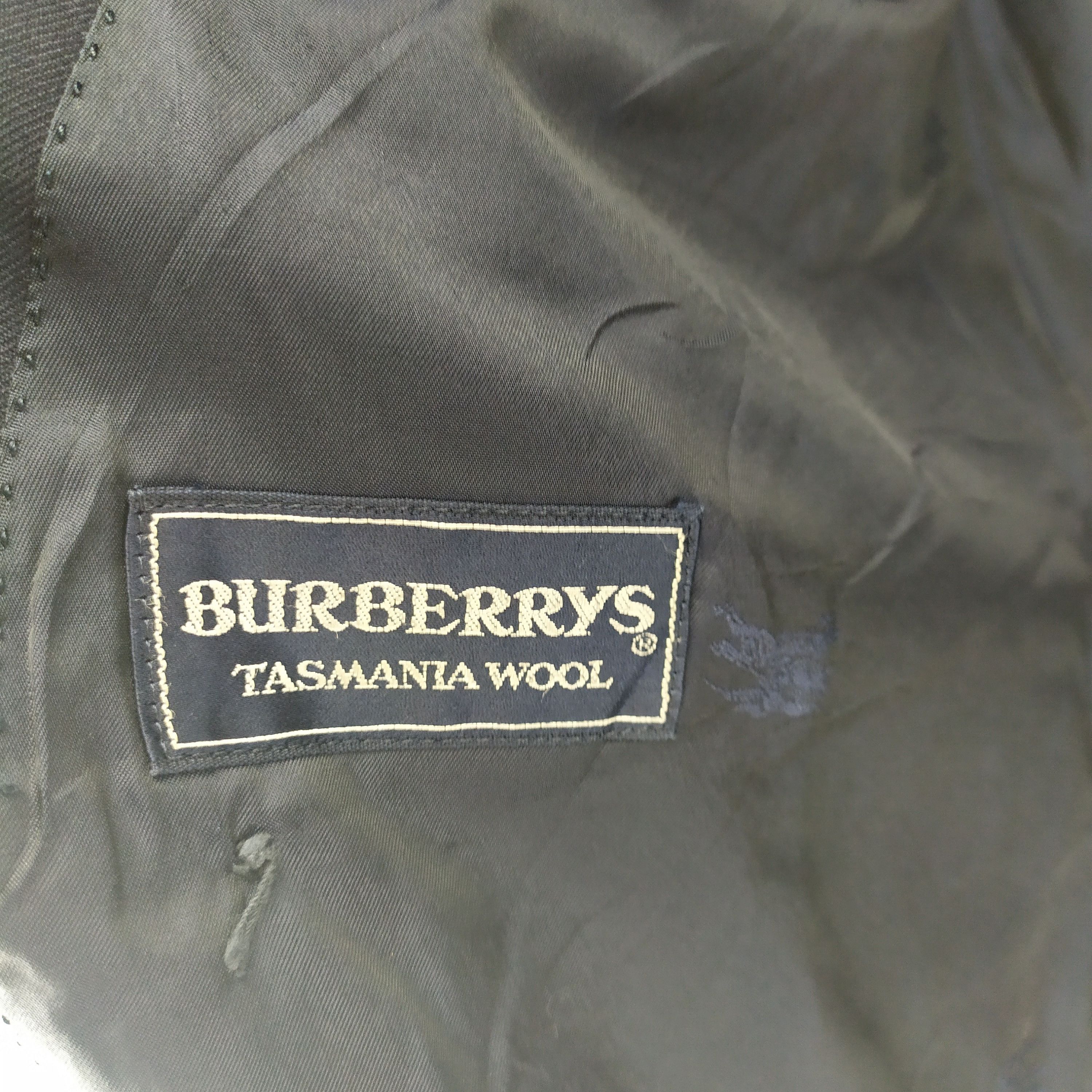 Burberry Vintage Burberrys Tasmania Wool Blazer #1077-44 Size 38R - 9 Thumbnail