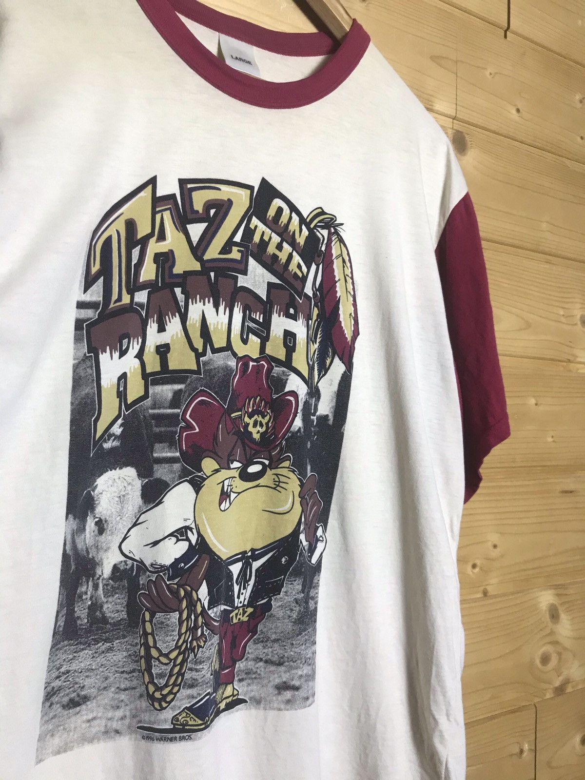 Vintage 1996 Taz Sweatshirt fashion size XLarge