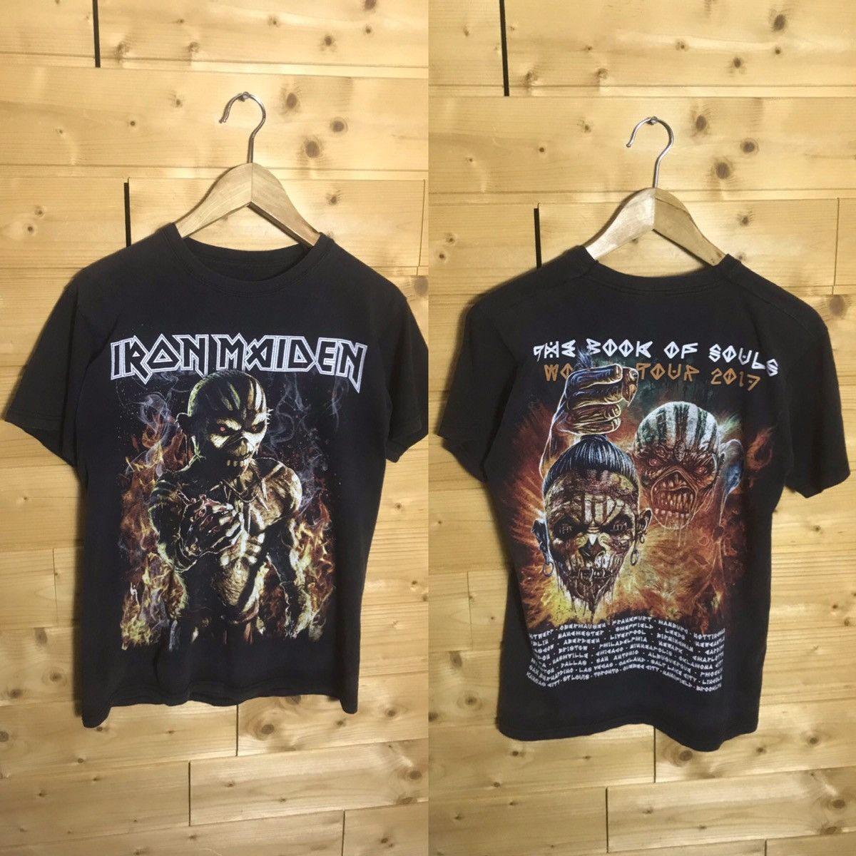 Band Tees Iron Maiden 2017 tour t-shirt Size US S / EU 44-46 / 1 - 1 Thumbnail