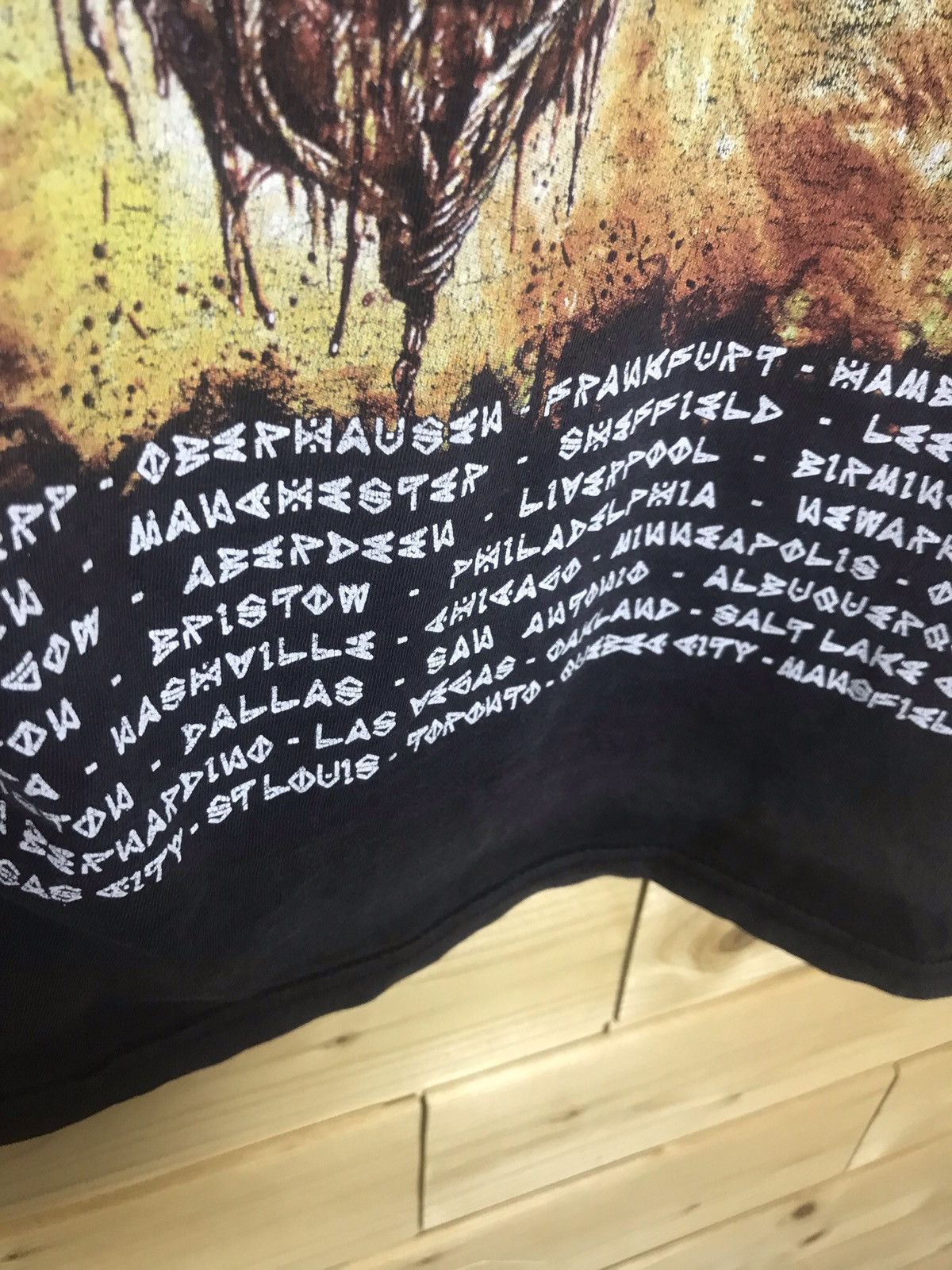 Band Tees Iron Maiden 2017 tour t-shirt Size US S / EU 44-46 / 1 - 16 Thumbnail