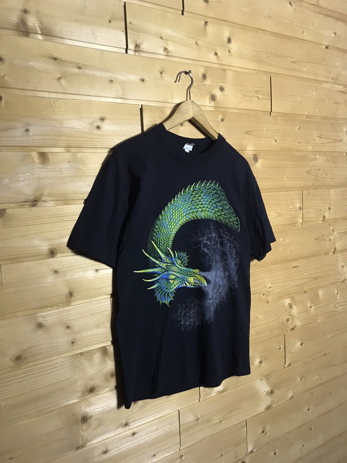 Vintage Vintage Dragon Hewlin t-shirt Size US M / EU 48-50 / 2 - 2 Thumbnail