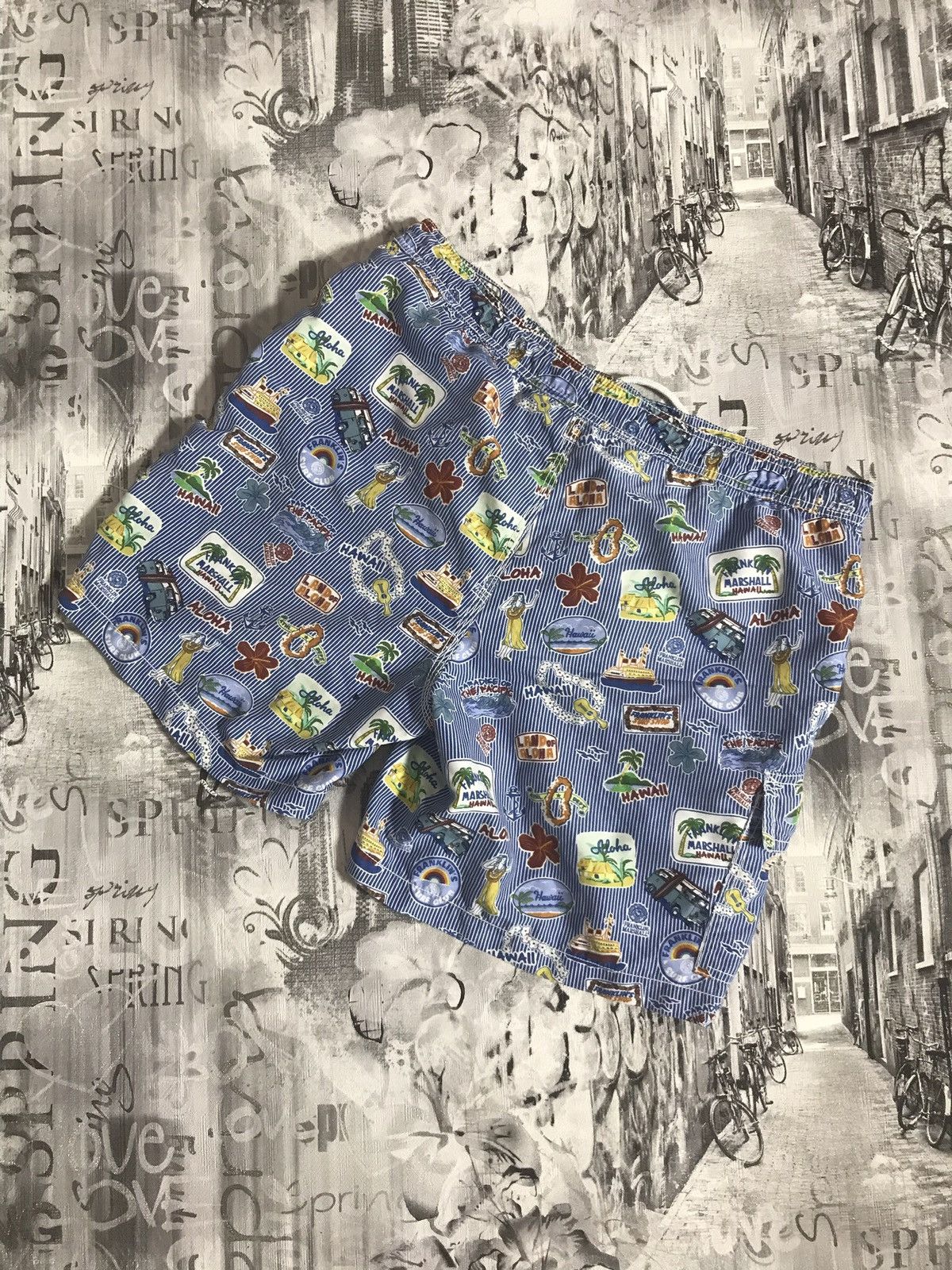 Franklin & Marshall Franklin Marshall graphics shorts Size US 32 / EU 48 - 9 Thumbnail