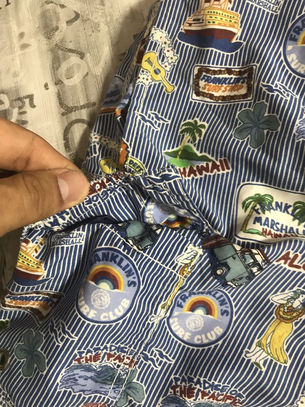 Franklin & Marshall Franklin Marshall graphics shorts Size US 32 / EU 48 - 6 Thumbnail