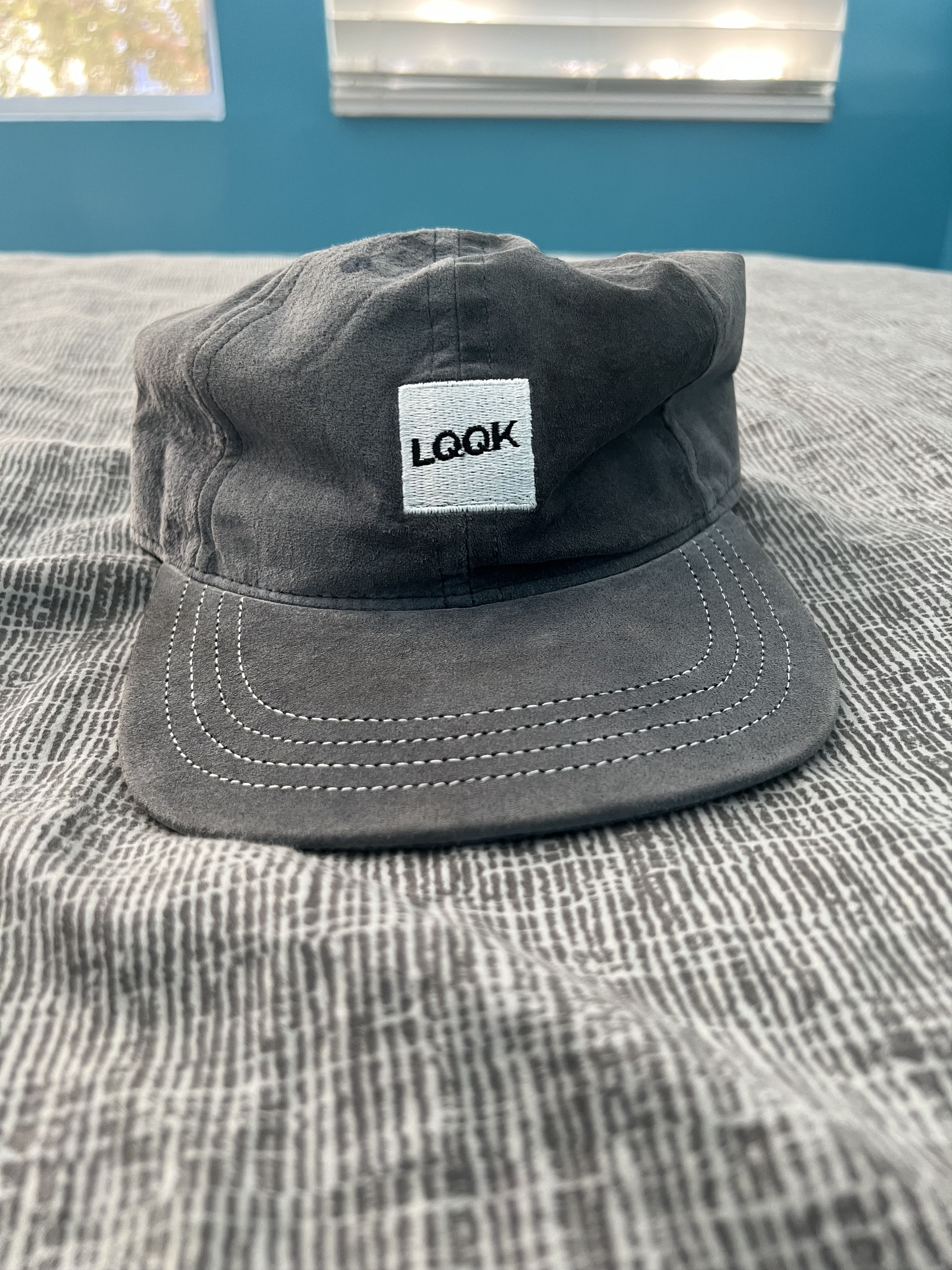 Lqqk Studio Lqqk Studio Faux Suede Navy hat | Grailed