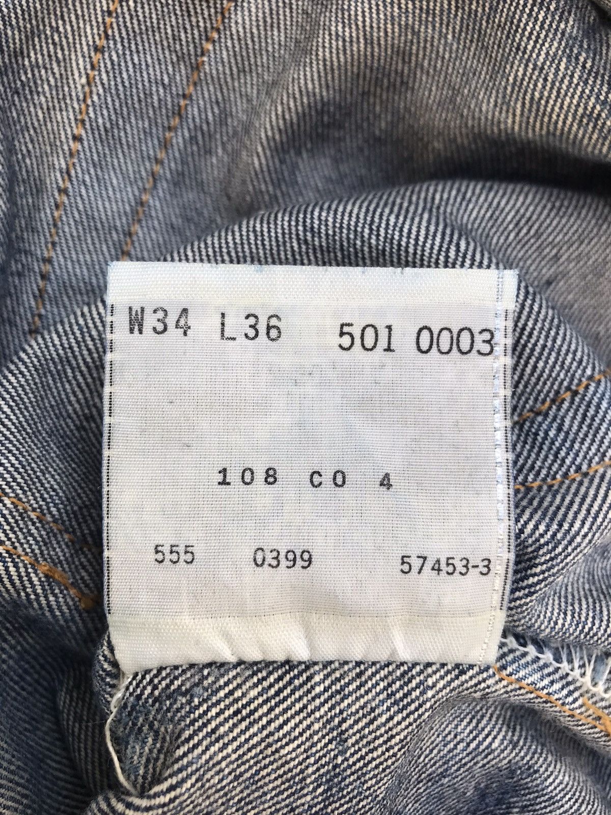 Levi's × Levi's Vintage Clothing × Vintage Levis LVC Big E 501XX Perfect Distressed Size US 32 / EU 48 - 22 Thumbnail