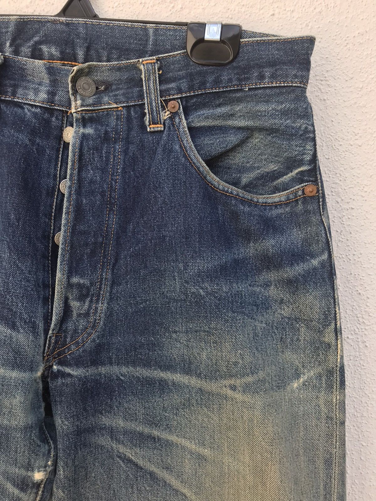 Levi's × Levi's Vintage Clothing × Vintage Levis LVC Big E 501XX Perfect Distressed Size US 32 / EU 48 - 8 Thumbnail