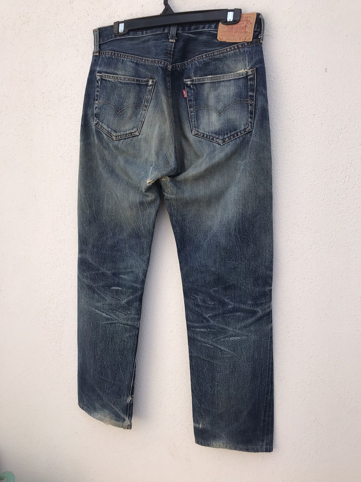 Levi's × Levi's Vintage Clothing × Vintage Levis LVC Big E 501XX Perfect Distressed Size US 32 / EU 48 - 14 Thumbnail