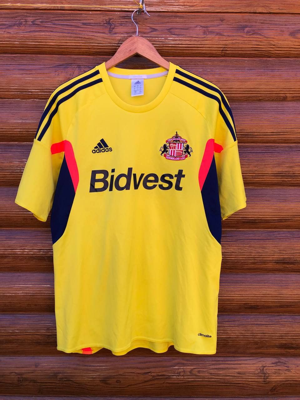 Vintage SUNDERLAND AFC ENGLAND FOOTBALL SOCCER SHIRT JERSEY ADIDAS Size US L / EU 52-54 / 3 - 1 Thumbnail