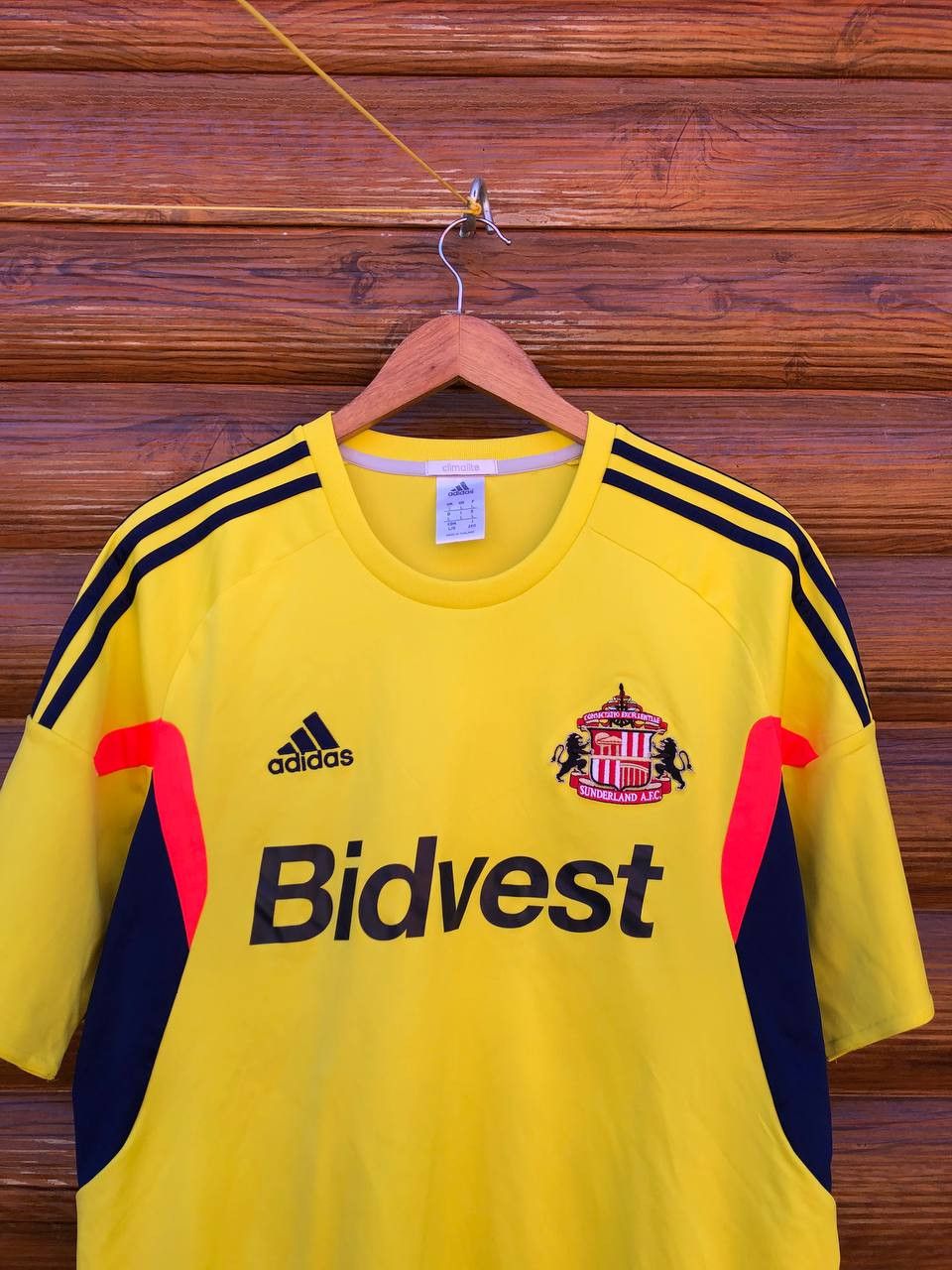 Vintage SUNDERLAND AFC ENGLAND FOOTBALL SOCCER SHIRT JERSEY ADIDAS Size US L / EU 52-54 / 3 - 3 Thumbnail
