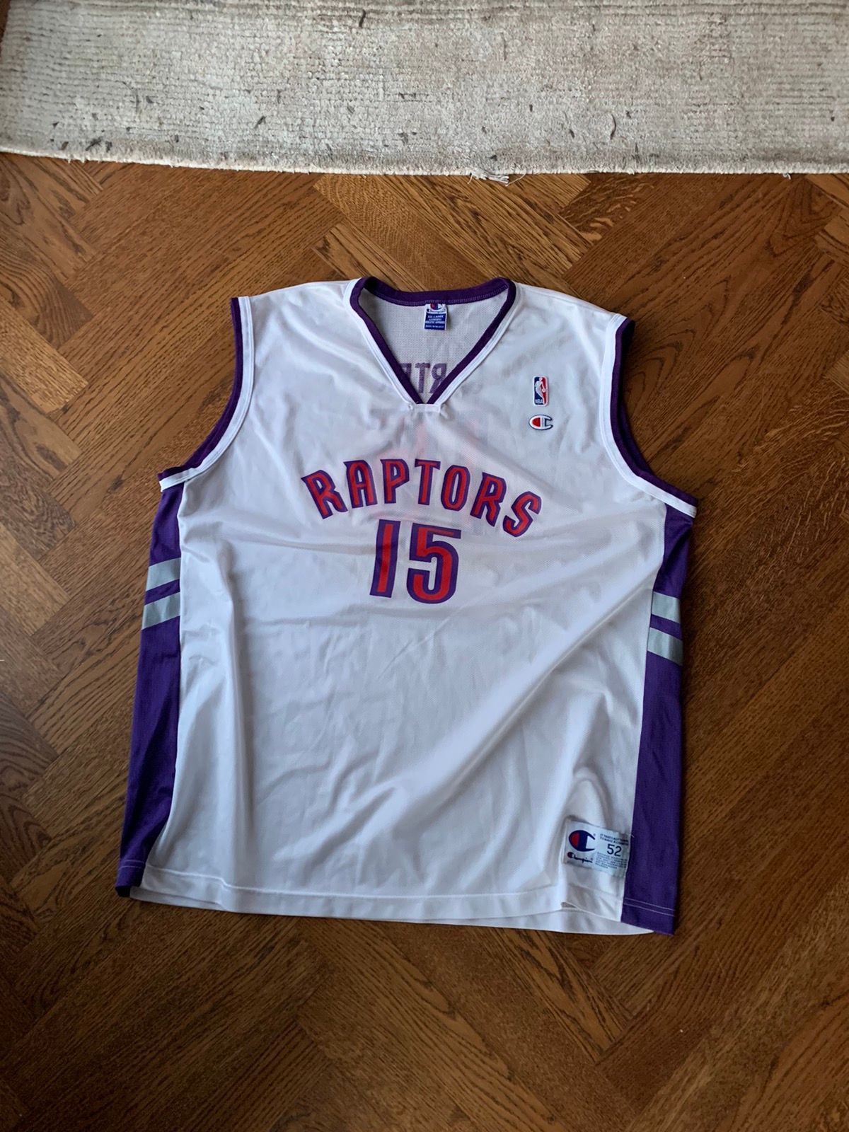 Vintage 90s Vince Carter Toronto Raptors Basketball Jersey Vintage Size US XXL / EU 58 / 5 - 1 Preview