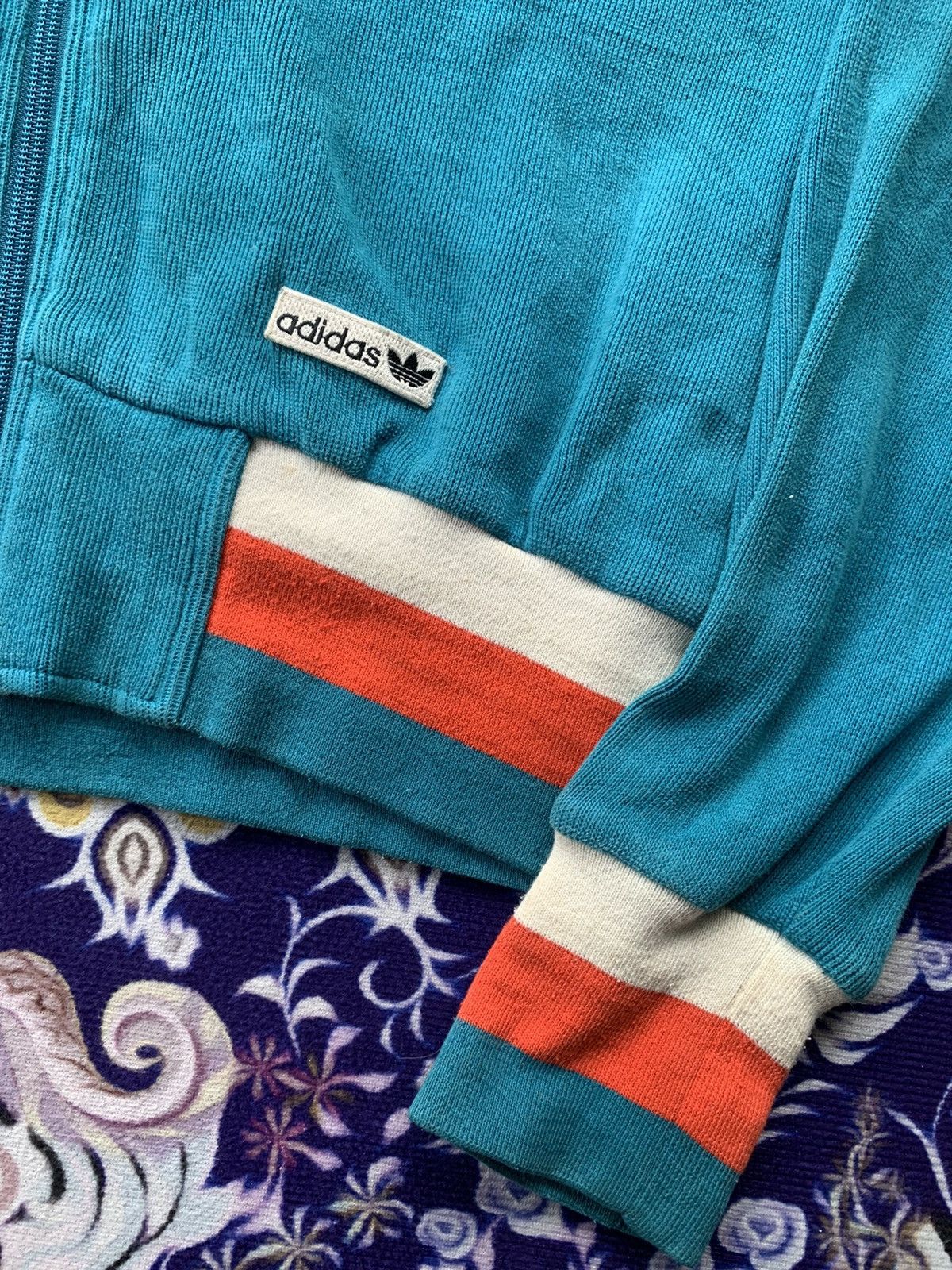 Adidas × Vintage Vintage Adidas Trefoil Sweater Size US M / EU 48-50 / 2 - 2 Thumbnail