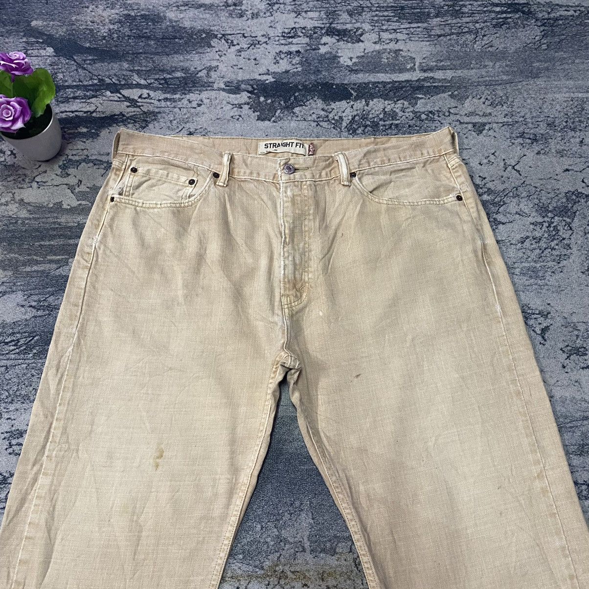 Jean × Levi's × Vintage 39x29 Vintage Levis 505 Stright Fit Distressed Jeans Size US 39 - 4 Thumbnail
