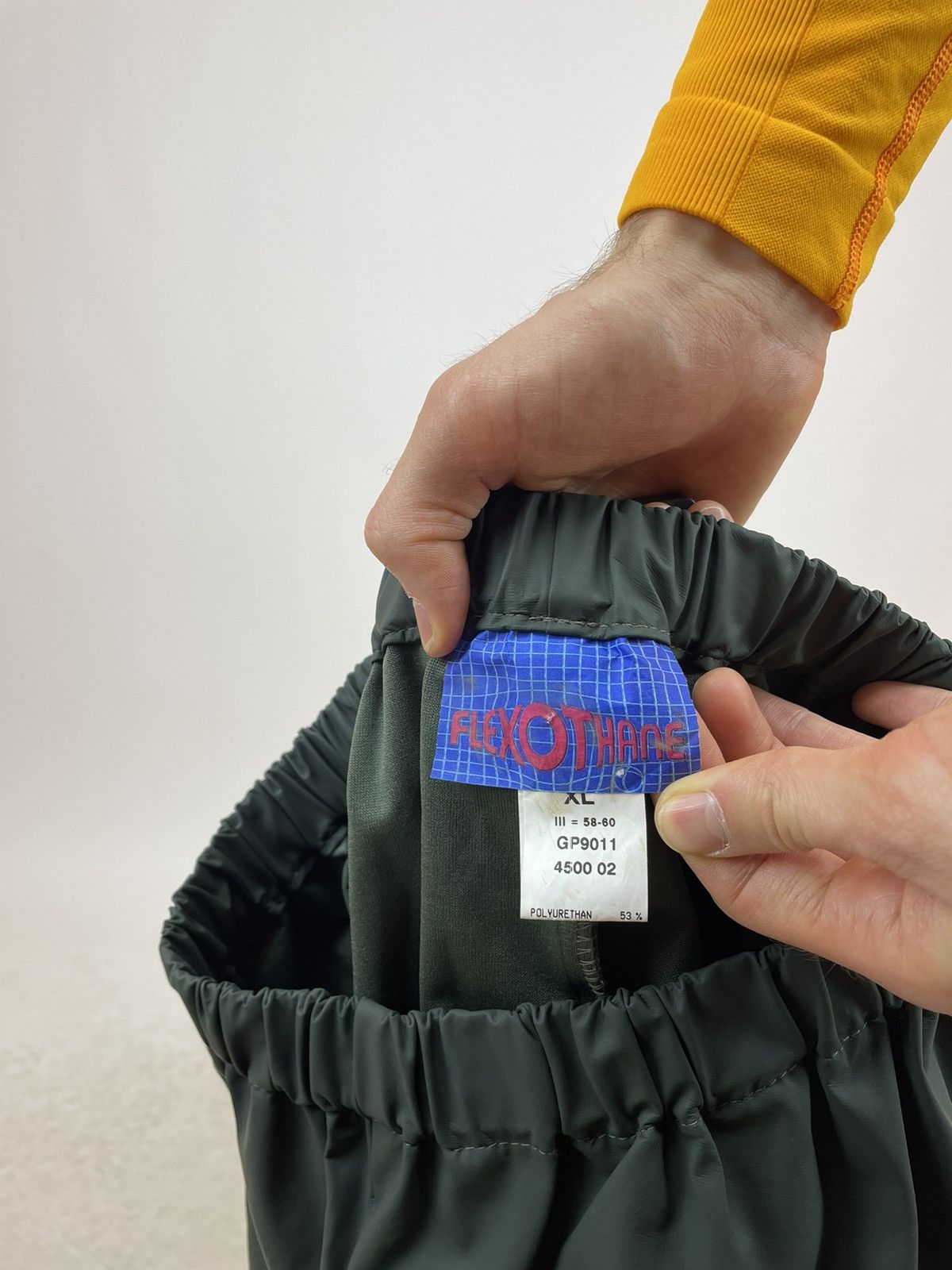 Vintage FLEXOTHANE Rain Pants Relaxed waterproof Mens side XL Size US 34 / EU 50 - 10 Thumbnail