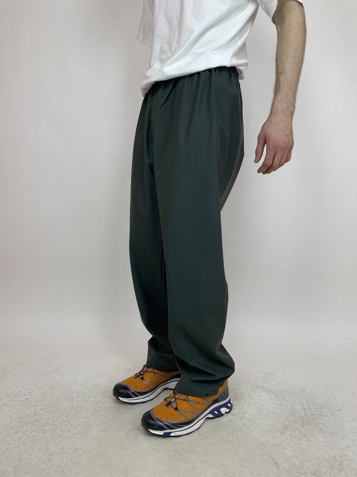 Vintage FLEXOTHANE Rain Pants Relaxed waterproof Mens side XL Size US 34 / EU 50 - 6 Thumbnail