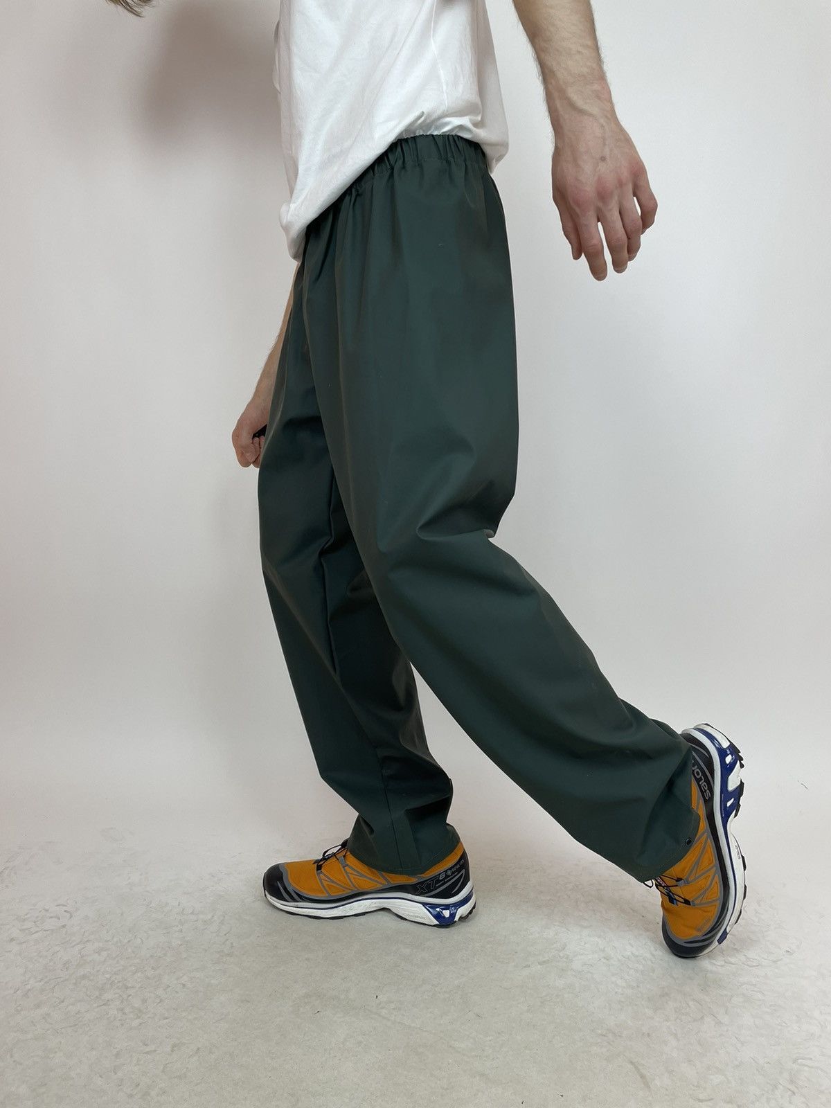 Vintage FLEXOTHANE Rain Pants Relaxed waterproof Mens side XL Size US 34 / EU 50 - 4 Thumbnail