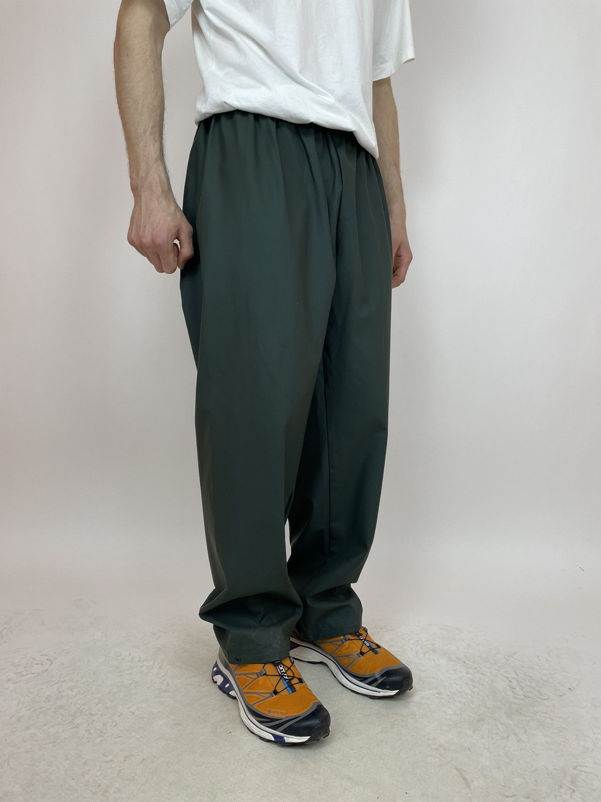 Vintage FLEXOTHANE Rain Pants Relaxed waterproof Mens side XL Size US 34 / EU 50 - 7 Thumbnail
