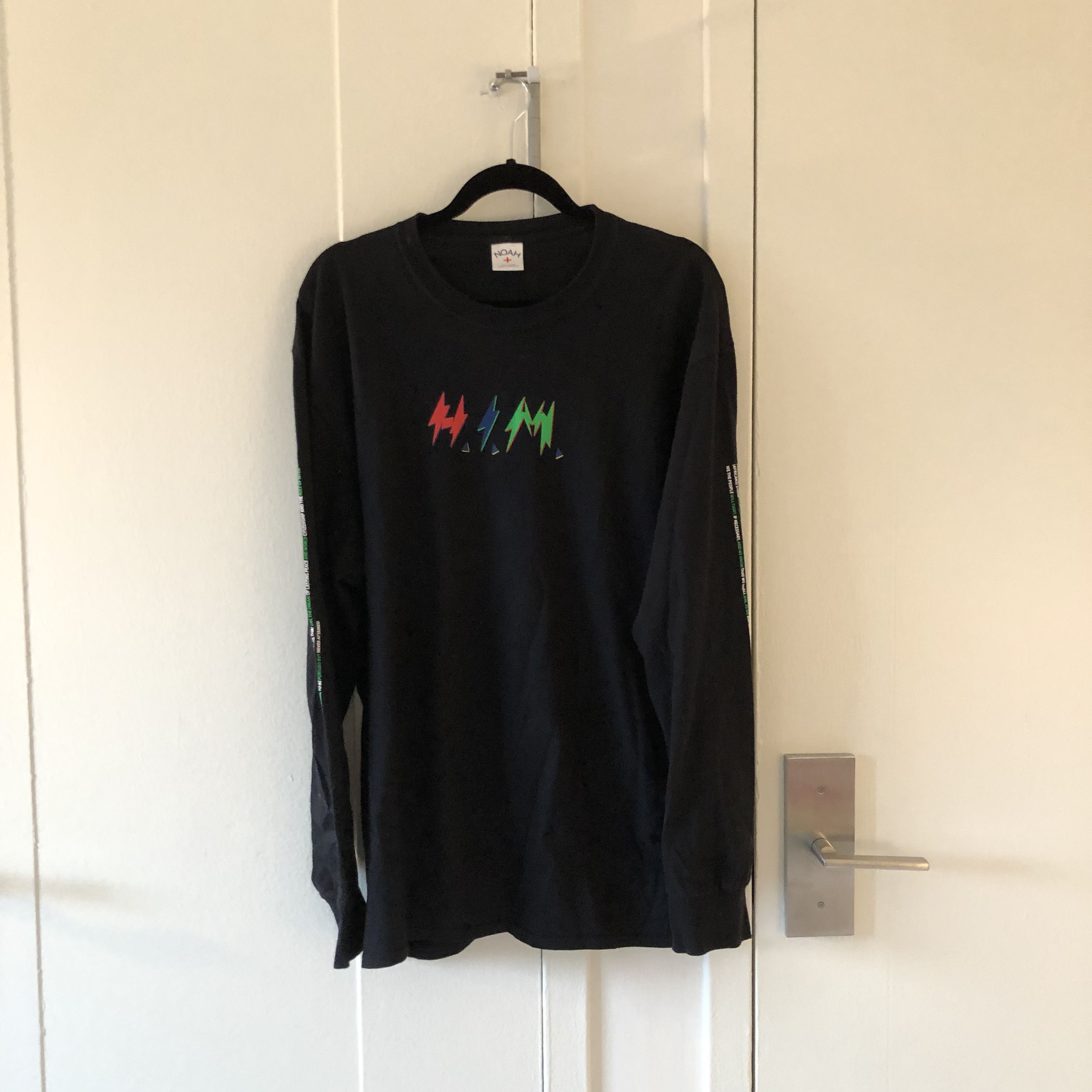 image of Noah H.i.m L/s in Black, Men's (Size XL)