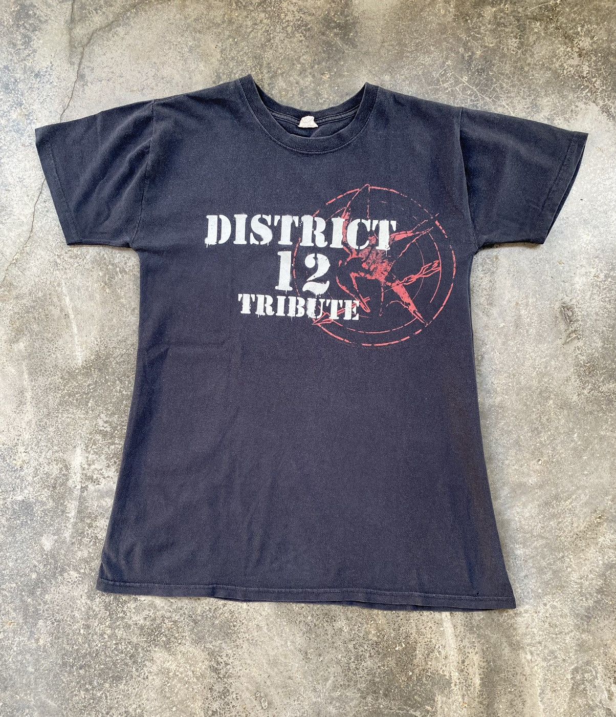Vintage Distressed The Hunger Games Movie Tees