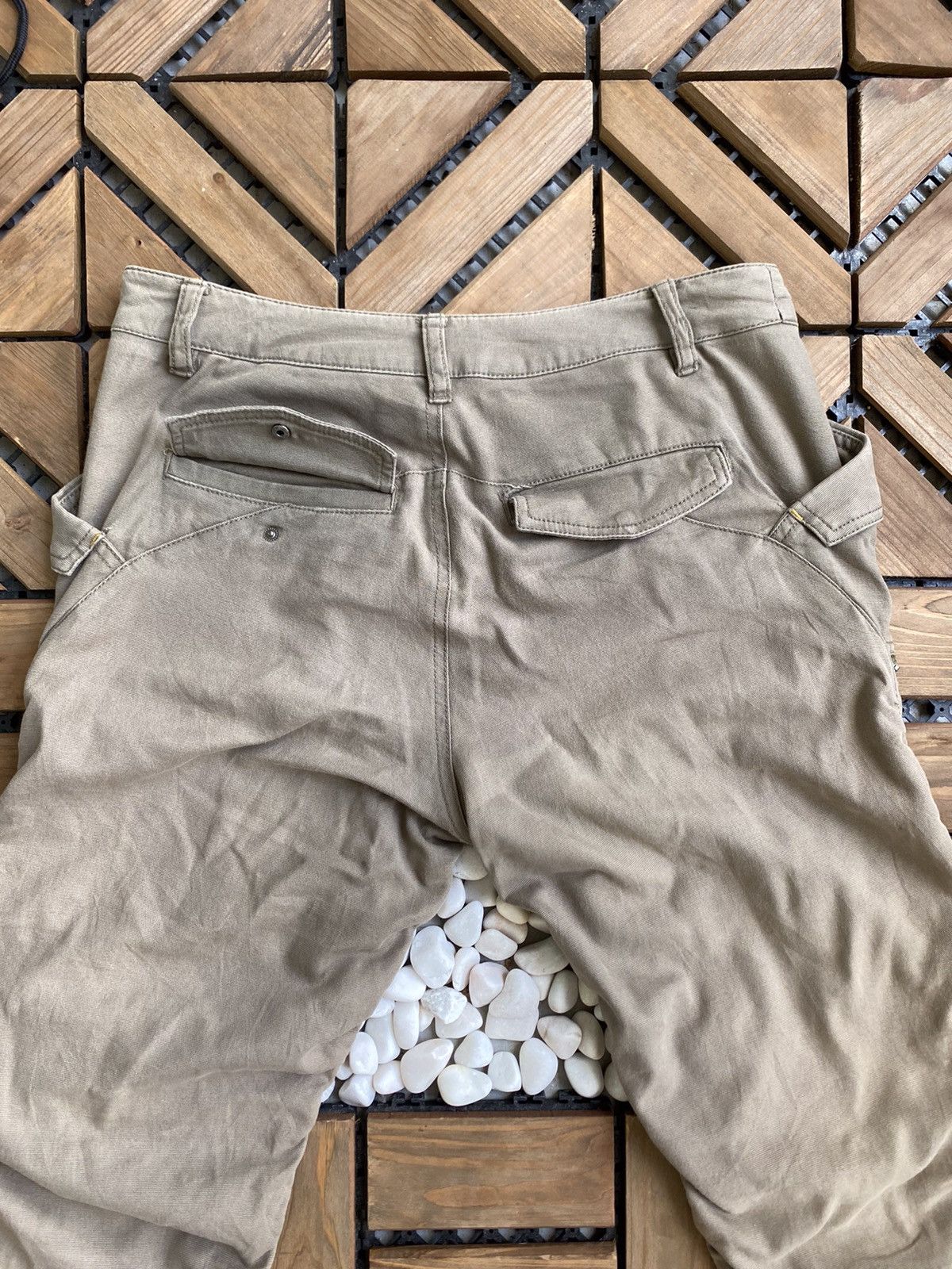 Designer × Japanese Brand Rare unstitch pant Atsuro tayama unique mud wash Size US 32 / EU 48 - 9 Thumbnail