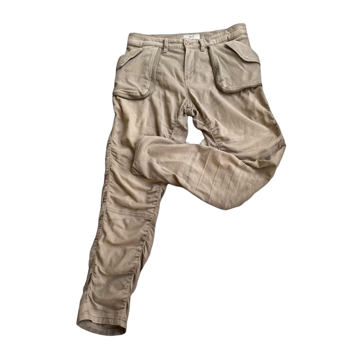 Designer × Japanese Brand Rare unstitch pant Atsuro tayama unique mud wash Size US 32 / EU 48 - 4 Thumbnail
