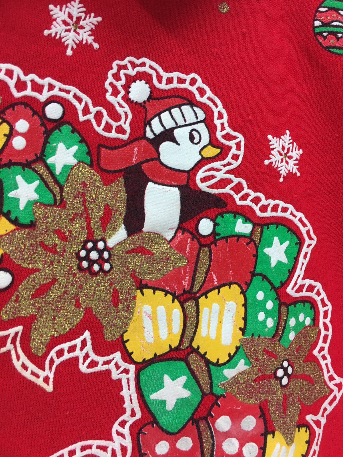 Vintage YS Studio Big Logo Christmas Penguin Designs Sweatshirt Size US XL / EU 56 / 4 - 7 Thumbnail
