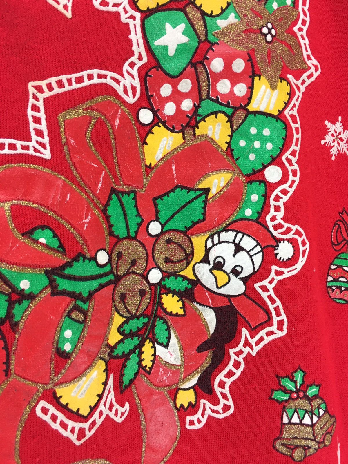 Vintage YS Studio Big Logo Christmas Penguin Designs Sweatshirt Size US XL / EU 56 / 4 - 6 Thumbnail