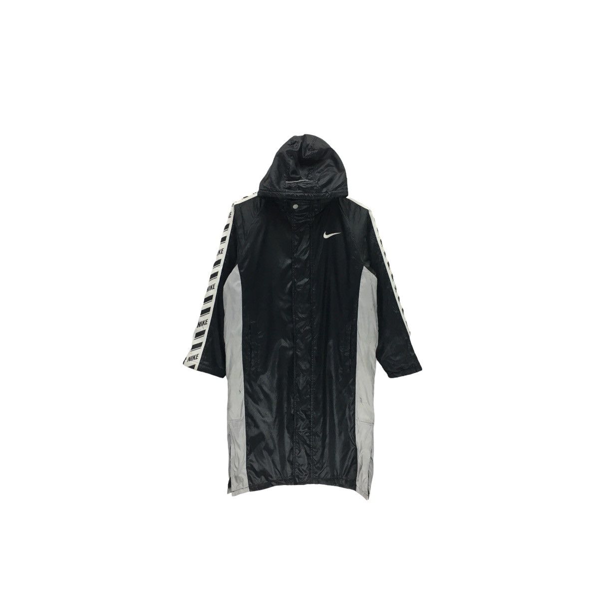 Vintage Nike Big Swoosh Long Hoodie Jacket