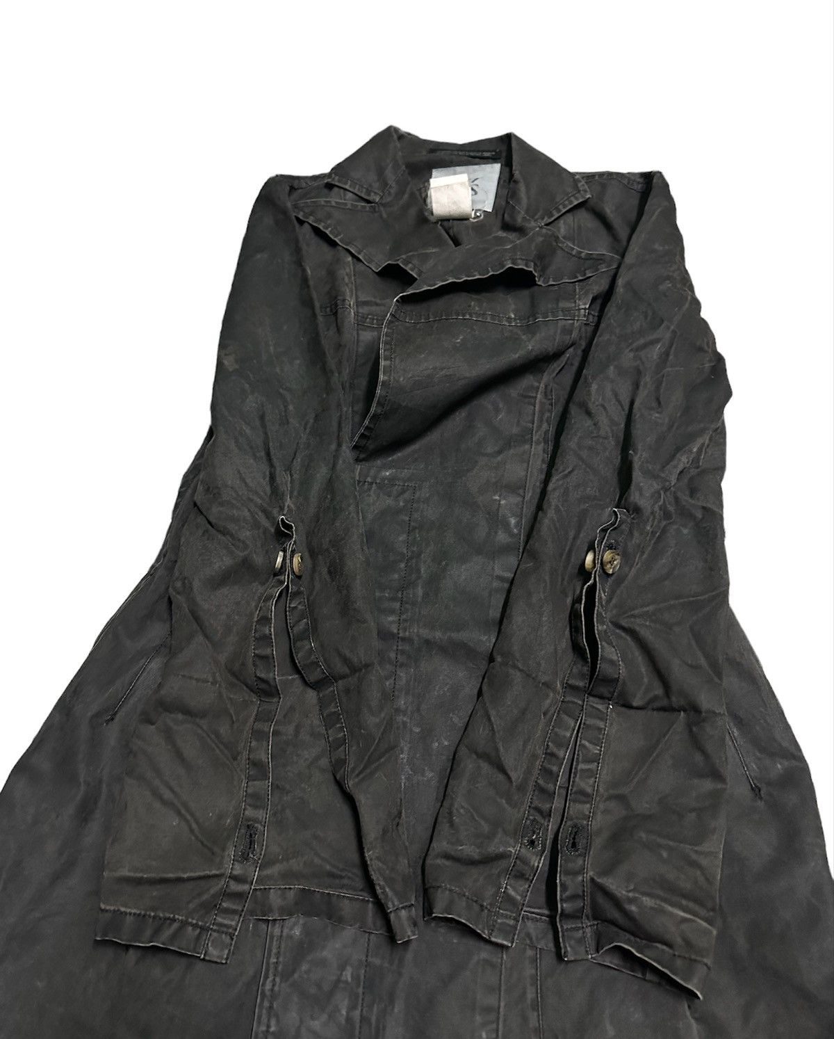 Yohji Yamamoto Yohji Yamamoto long jacket Size S / US 4 / IT 40 - 2 Thumbnail