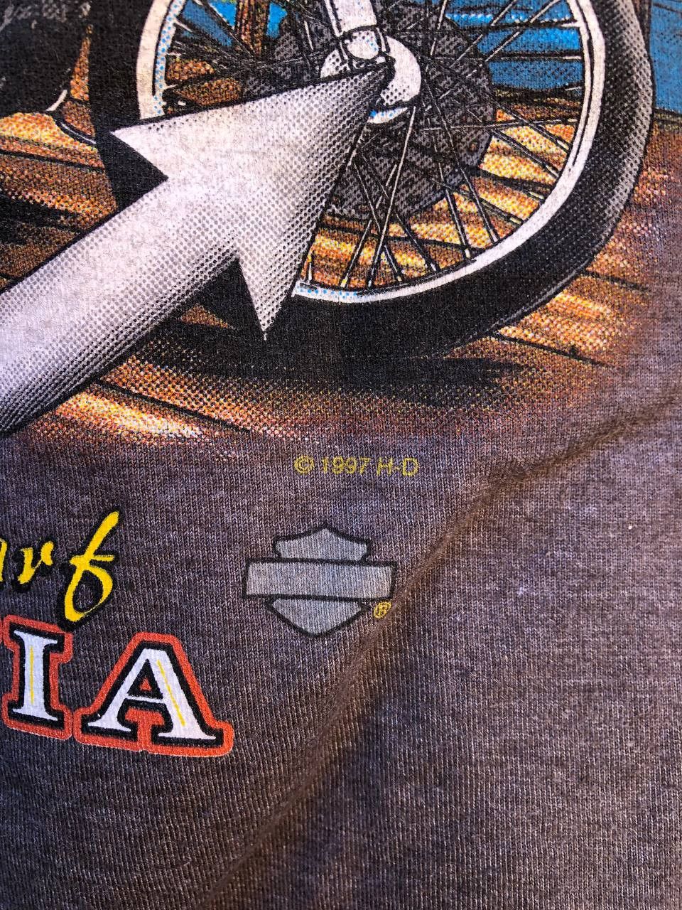 Vintage Vintage Harley Davidson San Francisco Ca Dudley Perkins Size US XL / EU 56 / 4 - 5 Thumbnail