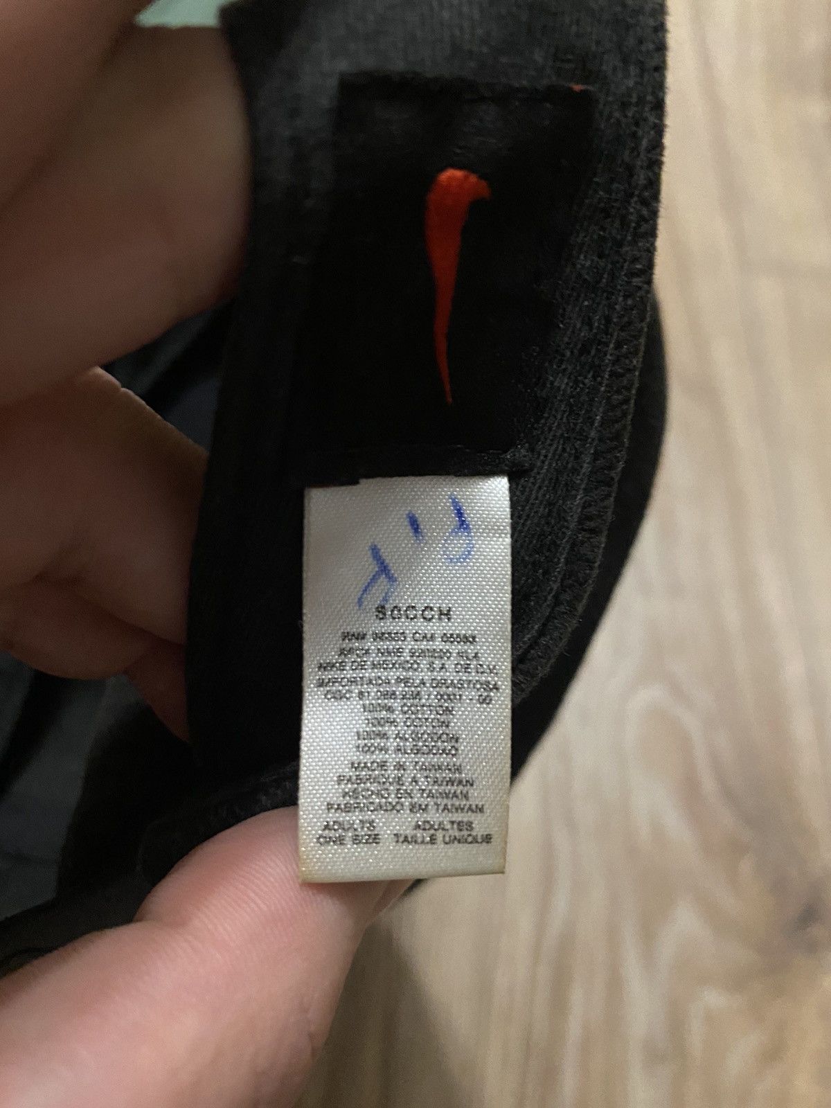 Nike Rare Cap Nike 90’ Vintage. Drill Big Swoosh. Size ONE SIZE - 5 Thumbnail