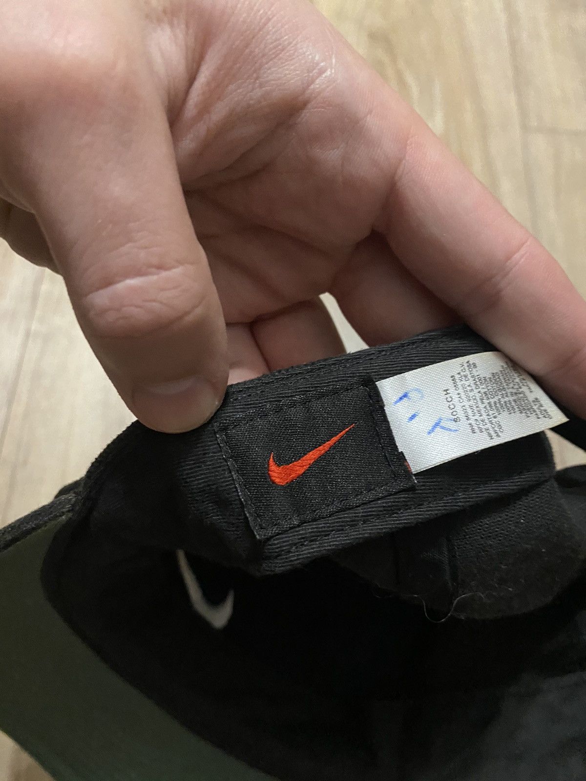 Nike Rare Cap Nike 90’ Vintage. Drill Big Swoosh. Size ONE SIZE - 4 Thumbnail