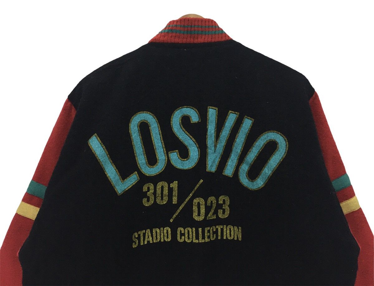 Japanese Brand Vintage Losvio 301/023 Stadio Collection Varsity Jacket Size US M / EU 48-50 / 2 - 3 Thumbnail