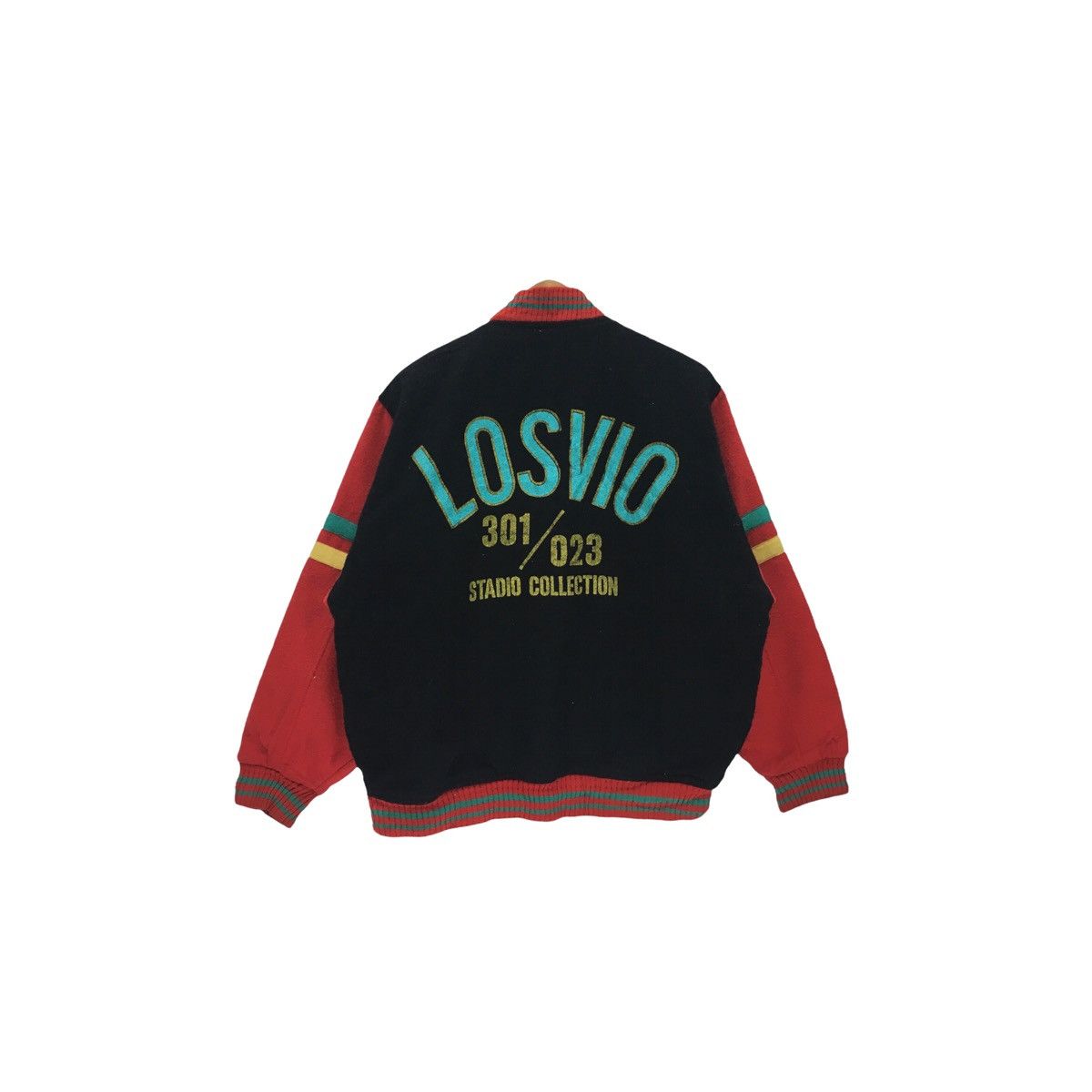 Japanese Brand Vintage Losvio 301/023 Stadio Collection Varsity Jacket Size US M / EU 48-50 / 2 - 1 Thumbnail