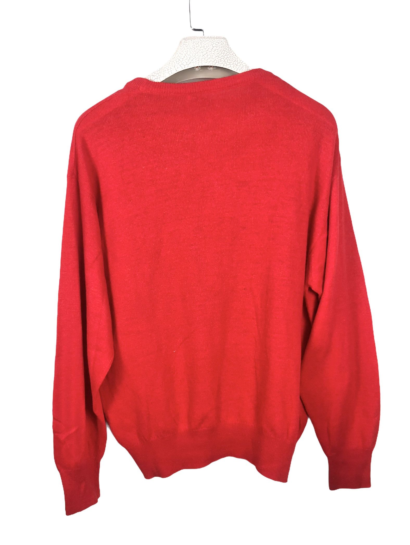 Burberry 🔥 Burberry London sweater jumper knitwear Small red Size US S / EU 44-46 / 1 - 2 Thumbnail