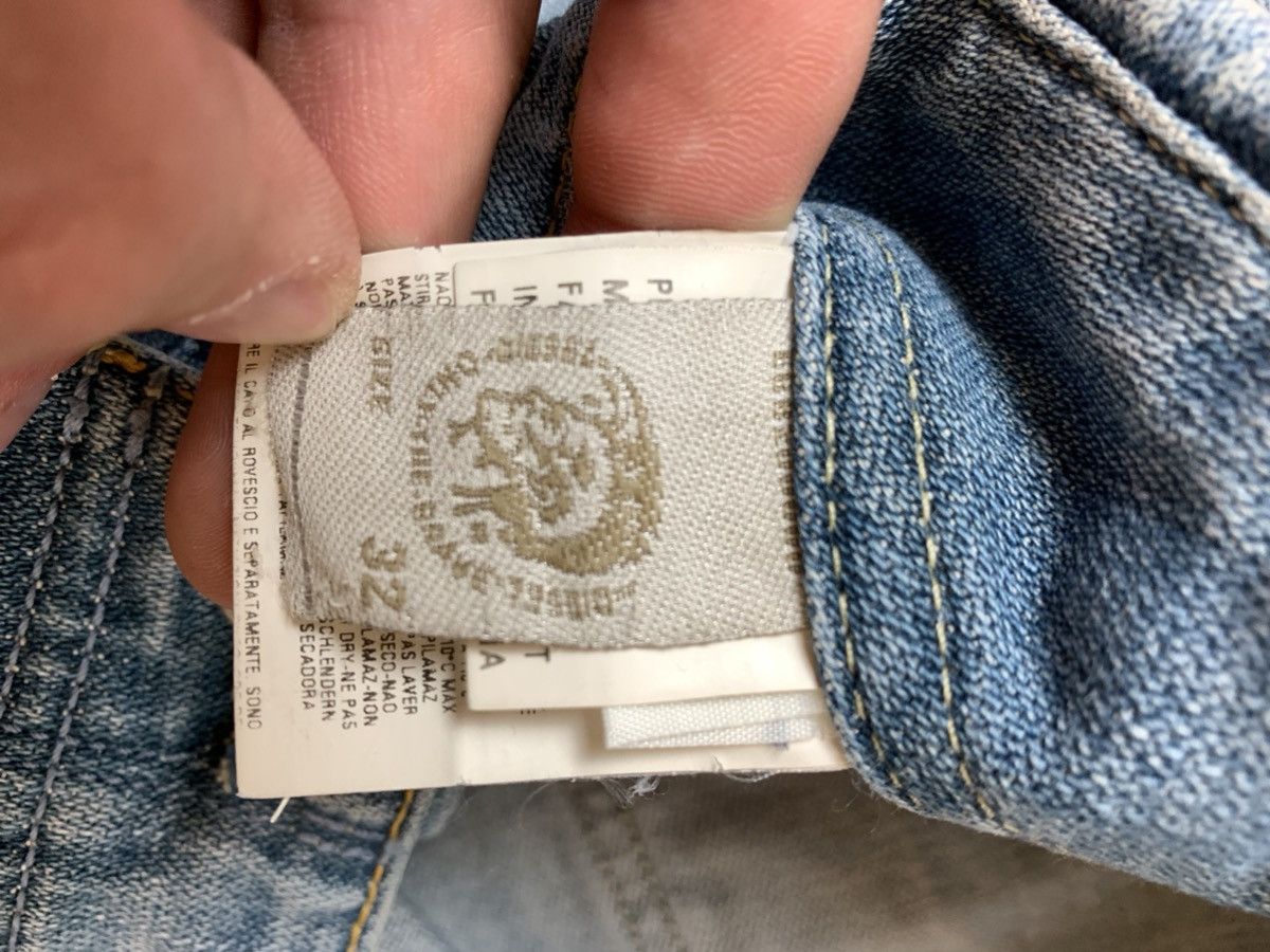 Diesel × Japanese Brand × Vintage Vintage pants Diesel y2k distressed wash Japan style denim Size US 32 / EU 48 - 10 Thumbnail