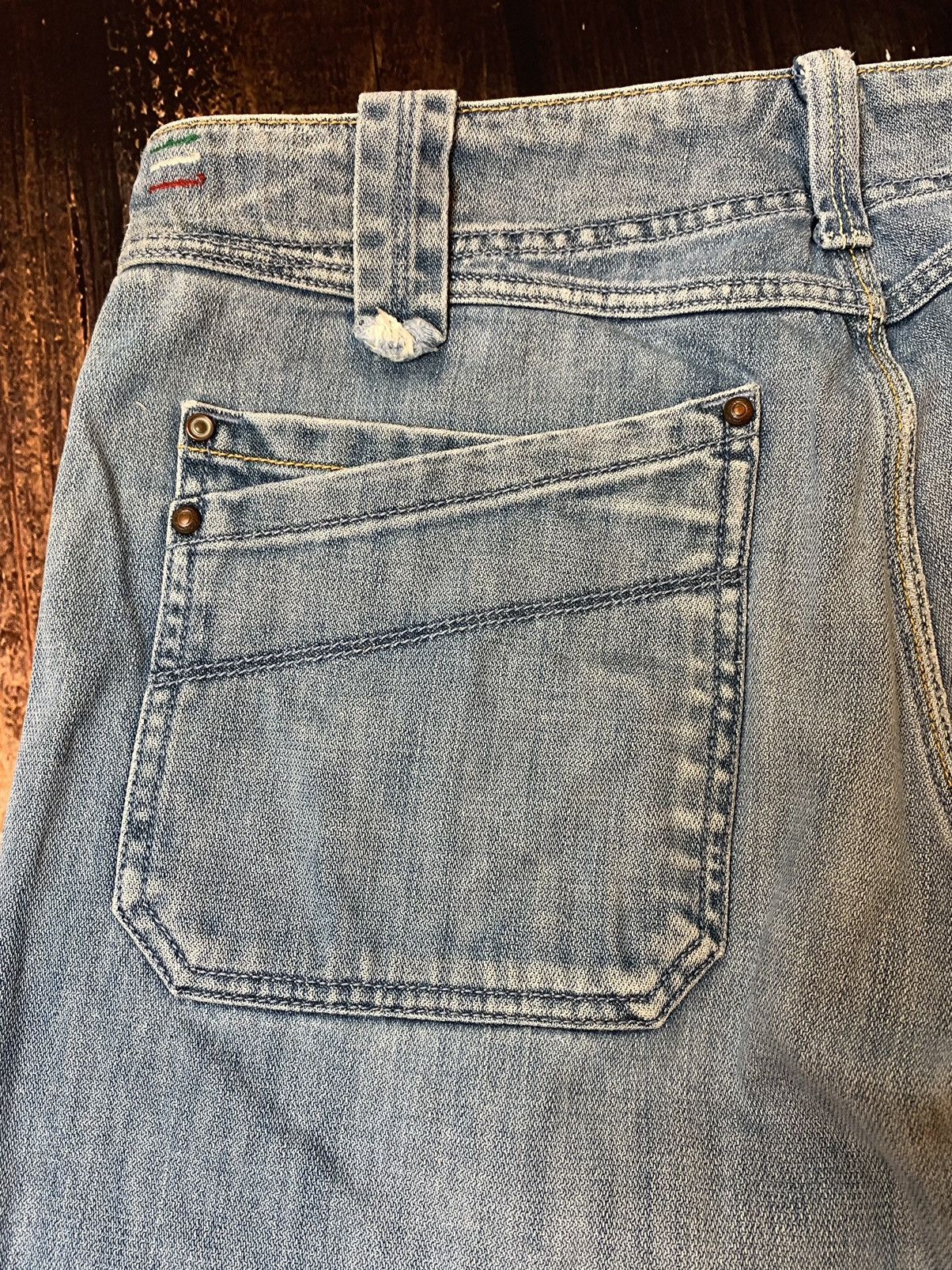 Diesel × Japanese Brand × Vintage Vintage pants Diesel y2k distressed wash Japan style denim Size US 32 / EU 48 - 7 Thumbnail