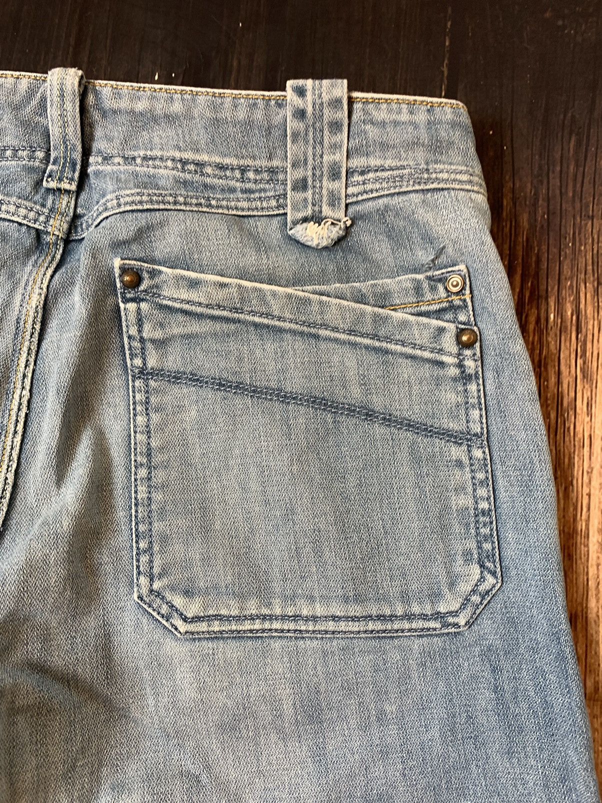 Diesel × Japanese Brand × Vintage Vintage pants Diesel y2k distressed wash Japan style denim Size US 32 / EU 48 - 6 Thumbnail