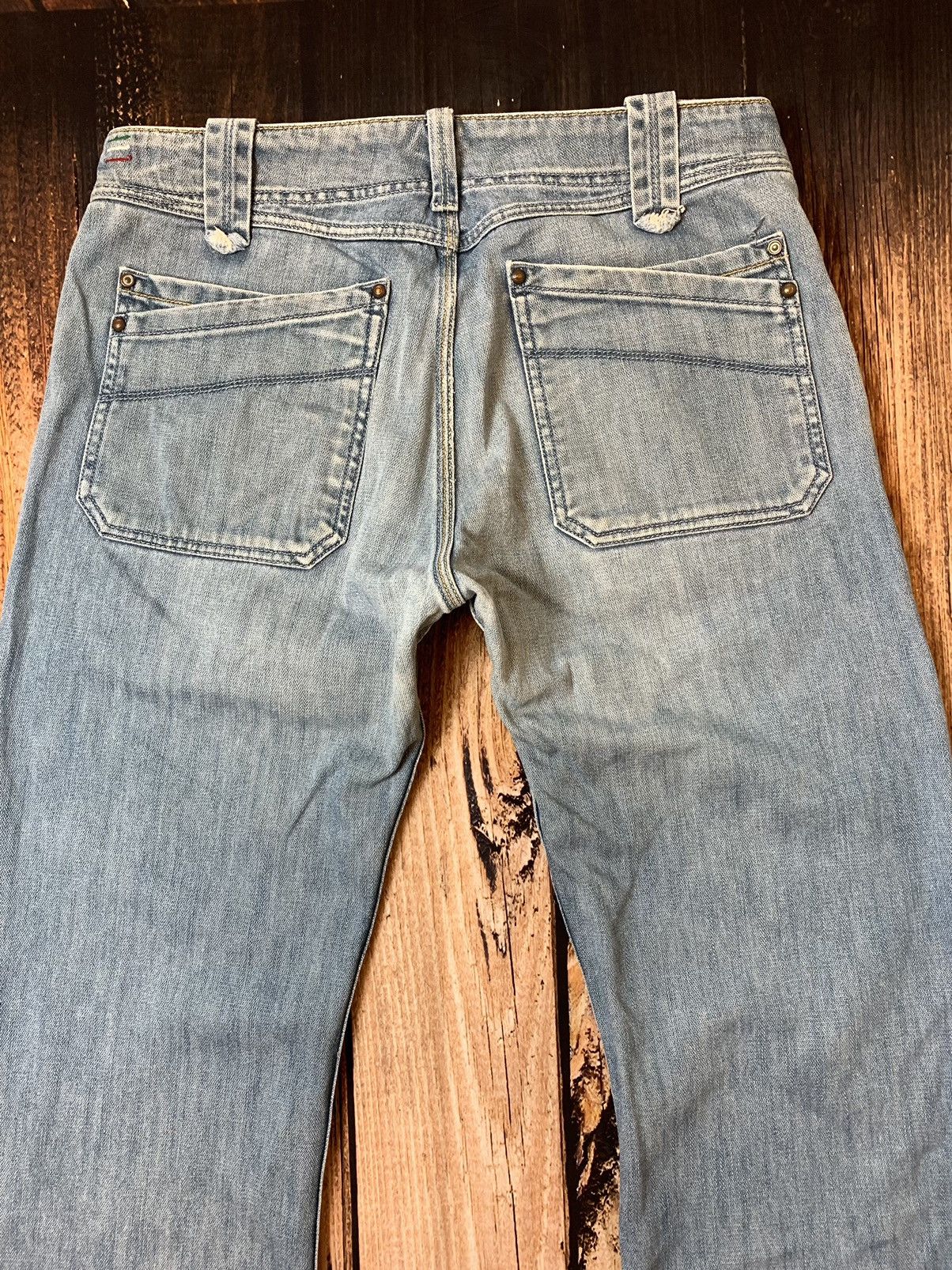 Diesel × Japanese Brand × Vintage Vintage pants Diesel y2k distressed wash Japan style denim Size US 32 / EU 48 - 4 Thumbnail