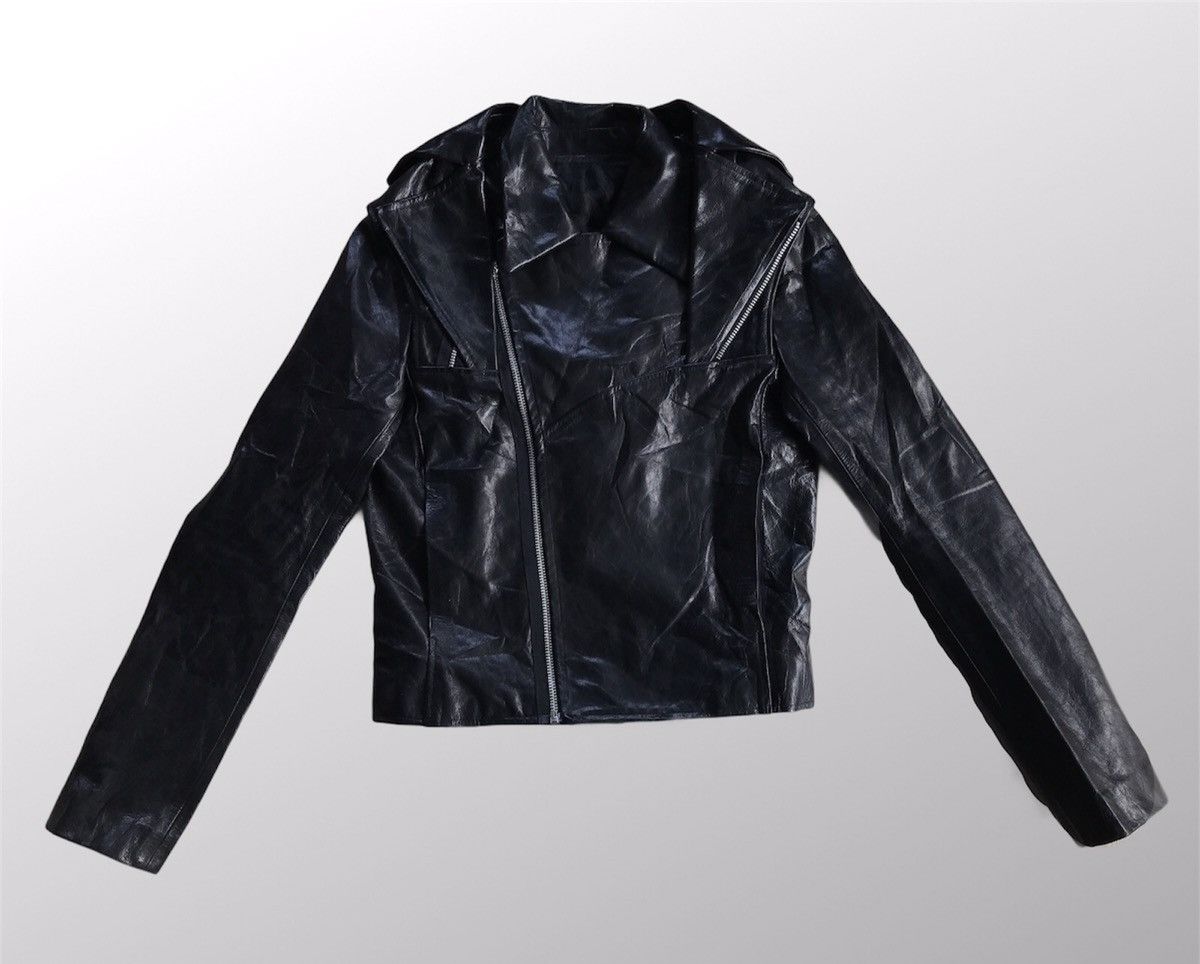 Genuine Leather × Vintage Vintage Biker Jackets Size XS / US 0-2 / IT 36-38 - 2 Thumbnail