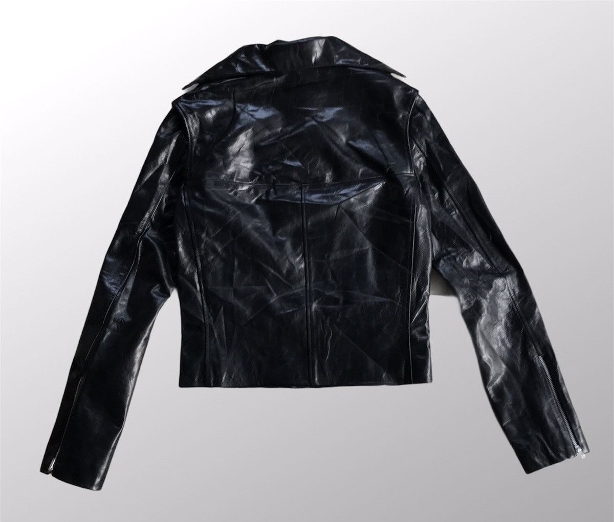 Genuine Leather × Vintage Vintage Biker Jackets Size XS / US 0-2 / IT 36-38 - 4 Thumbnail
