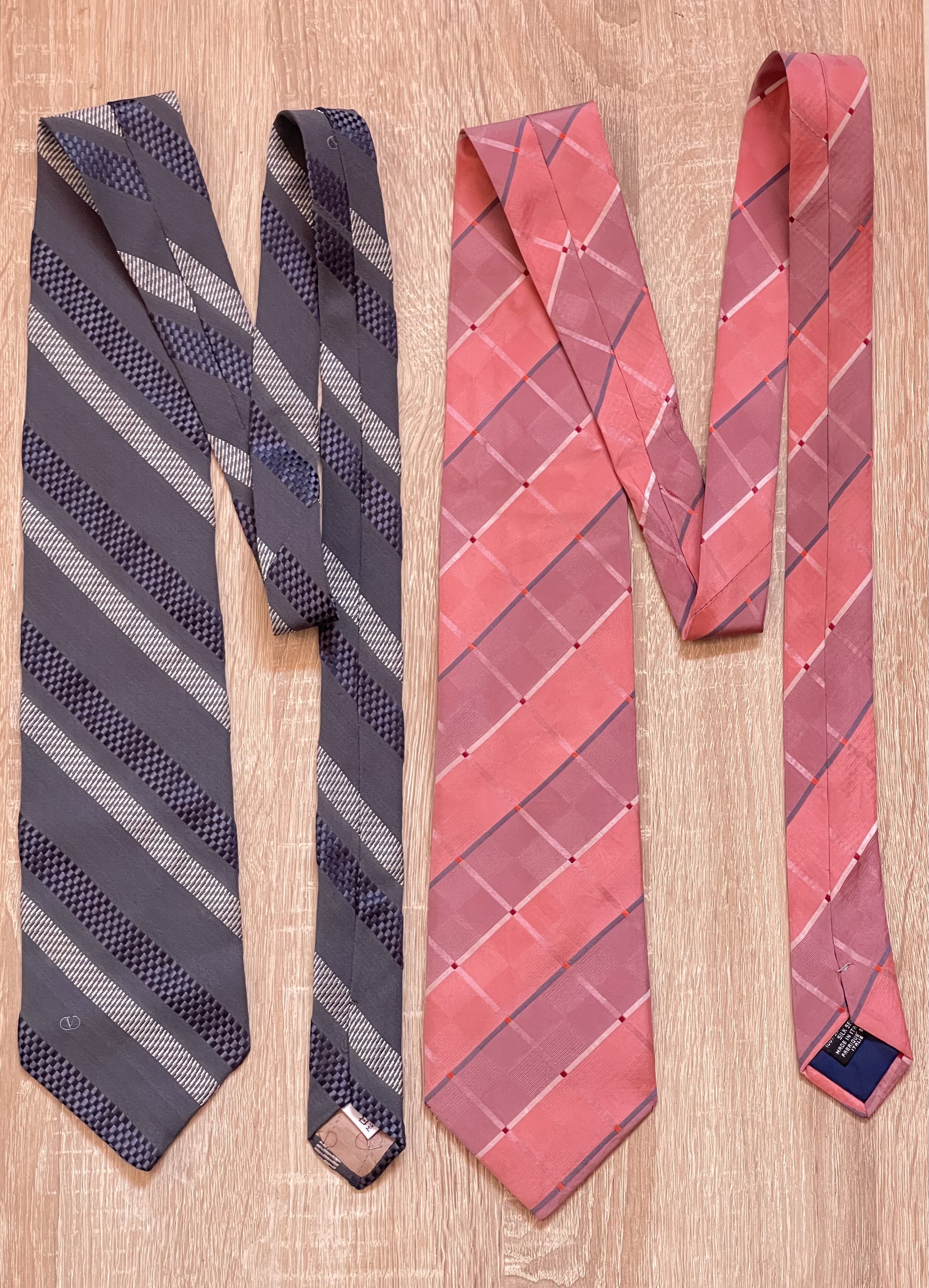 Valentino 🔥 2x silk ties valentino Garavani and Kenzo Gentlemen Size ONE SIZE - 1 Thumbnail