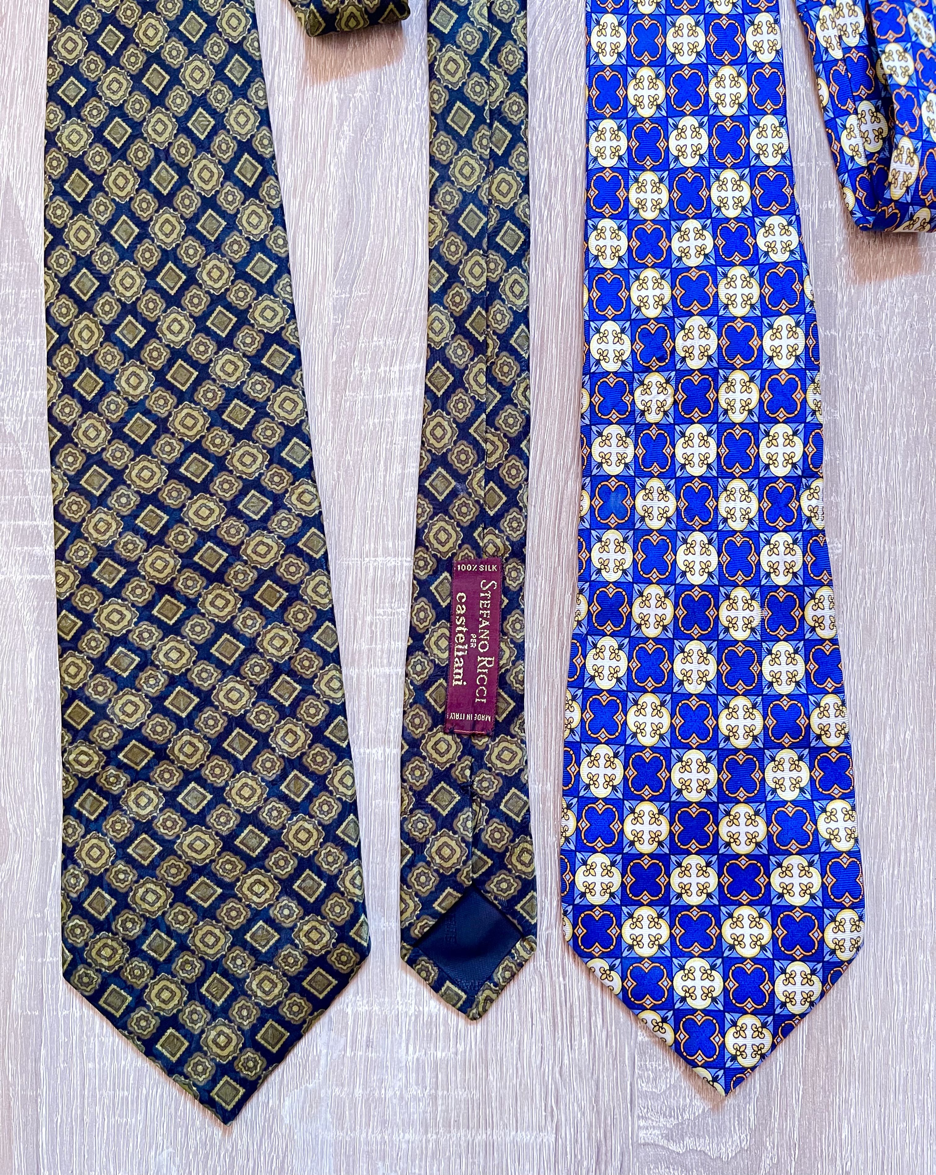Stefano Ricci 2 x silk ties Stefano Ricci and PacoRabanne Size ONE SIZE - 3 Thumbnail