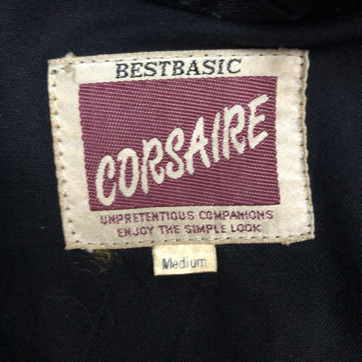 Vintage Vintage Corsaire Embroidery Big Logo Zipper Ups Jacket Size US XL / EU 56 / 4 - 10 Thumbnail