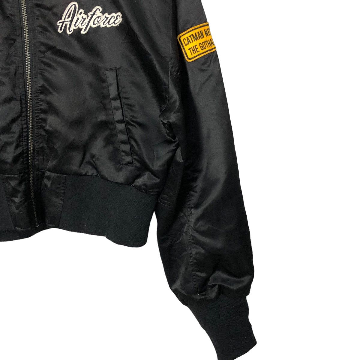 Japanese Brand Vintage Browny Air Force Zipper Ups Bomber Jacket Size US L / EU 52-54 / 3 - 2 Thumbnail