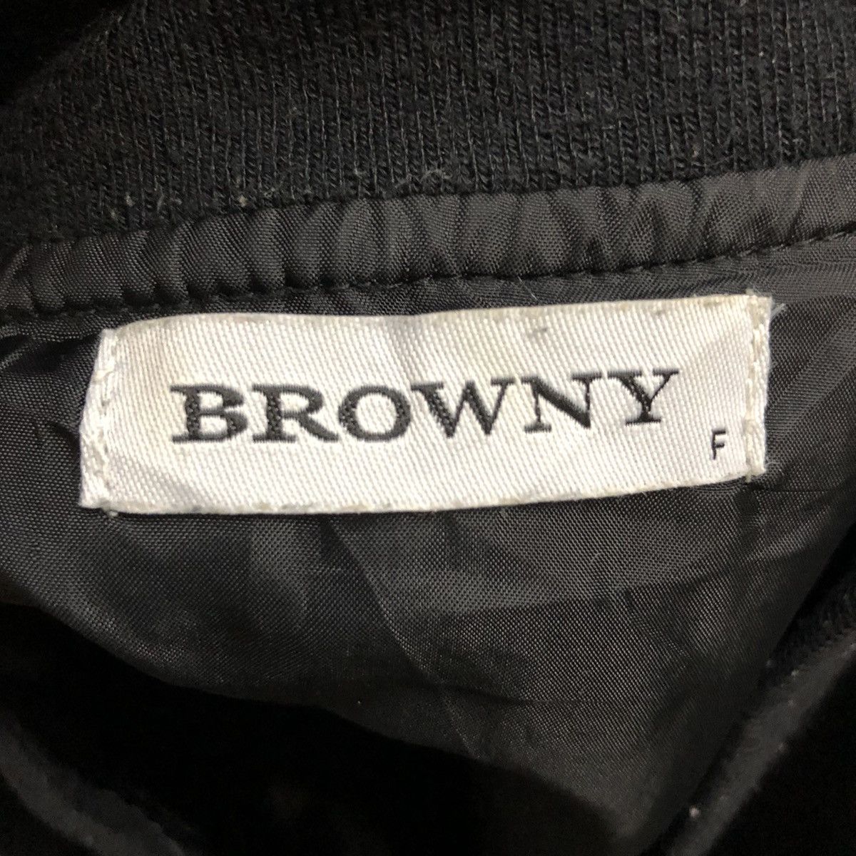 Japanese Brand Vintage Browny Air Force Zipper Ups Bomber Jacket Size US L / EU 52-54 / 3 - 10 Thumbnail