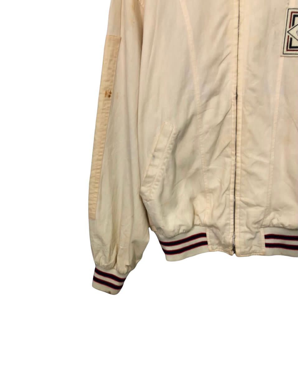 Japanese Brand Vintage Crest Zipper Ups Spell Out Big Logo Jacket Size US XL / EU 56 / 4 - 4 Thumbnail