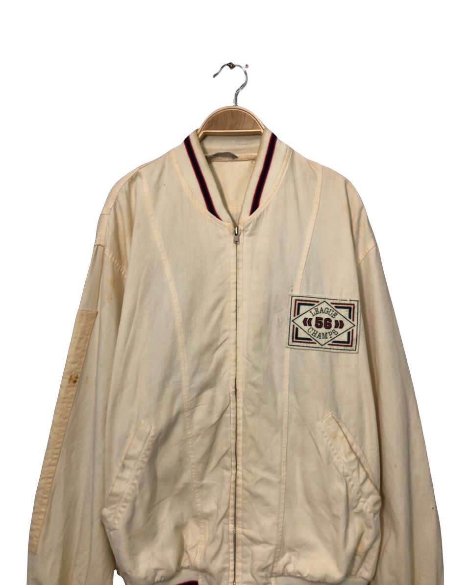 Japanese Brand Vintage Crest Zipper Ups Spell Out Big Logo Jacket Size US XL / EU 56 / 4 - 5 Thumbnail