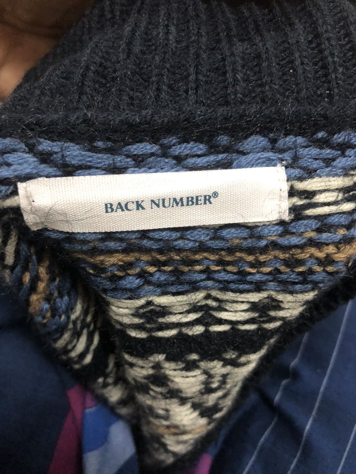 Aran Isles Knitwear Vintage Back Number Knitwear Sweater Jumper Size S / US 4 / IT 40 - 9 Thumbnail